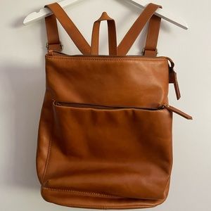 Andar brand The Addison Camel Full Size Backpack